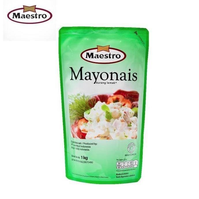 

Jr Ind Ter Maestro Mayonaise Mayo Sauce Pouch 1Kg