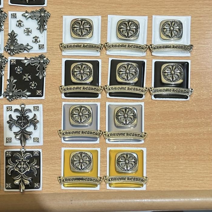 Emblem Vespa Matic Chrome Heart Original Dan Terpercaya