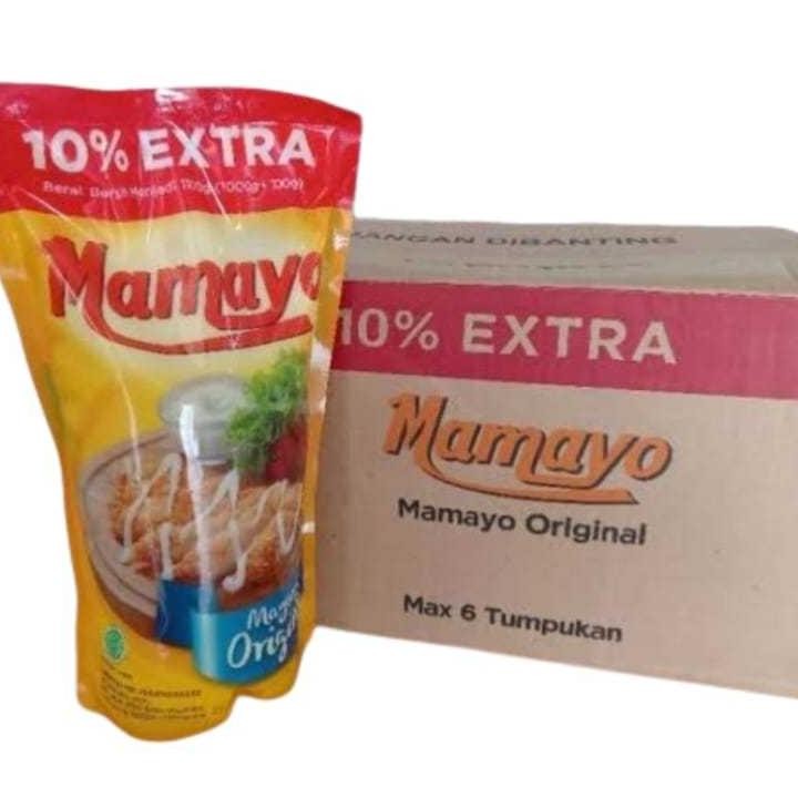 

Mamayo Mayonaise 1Kg 1 Dus Isi 12Pcs Kartonan