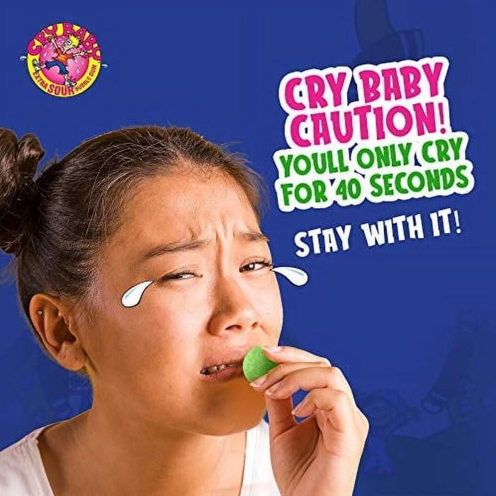 

Cry Baby Sour Bubble Gum - Permen Karet Asam Impor Usa Gratis Ongkir