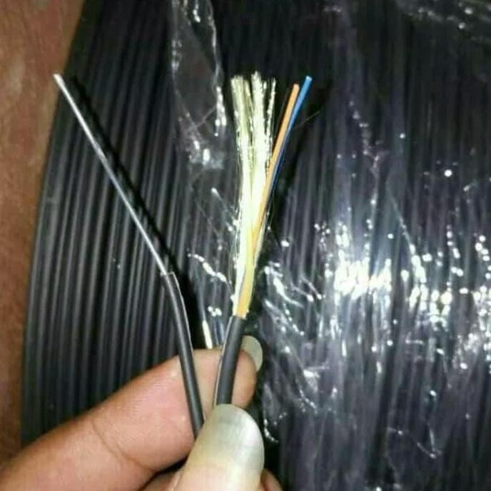 Kabel Ftth Dropcore 2 Core Fig 8 Kabel Bulat 1.000 Meter/Roll New Stok