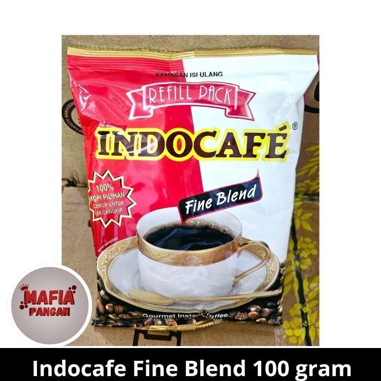 

Eelic Kopi Instan Indocafe Fine Blend 100 Gram Wd-54