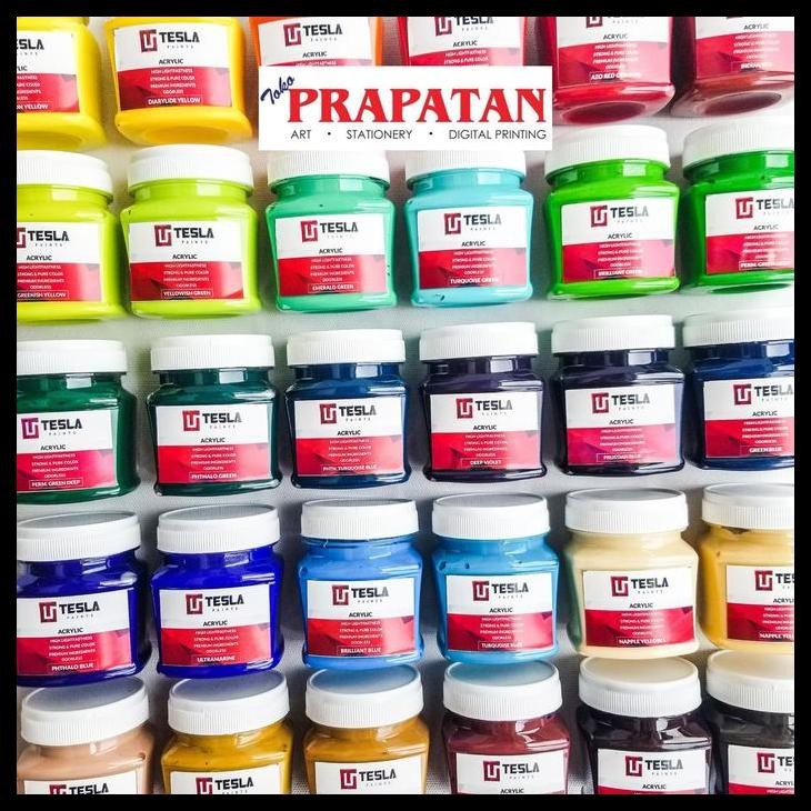 

Tesla Acrylic Paint / Cat Akrilik Tesla 125 Ml Harga Promo