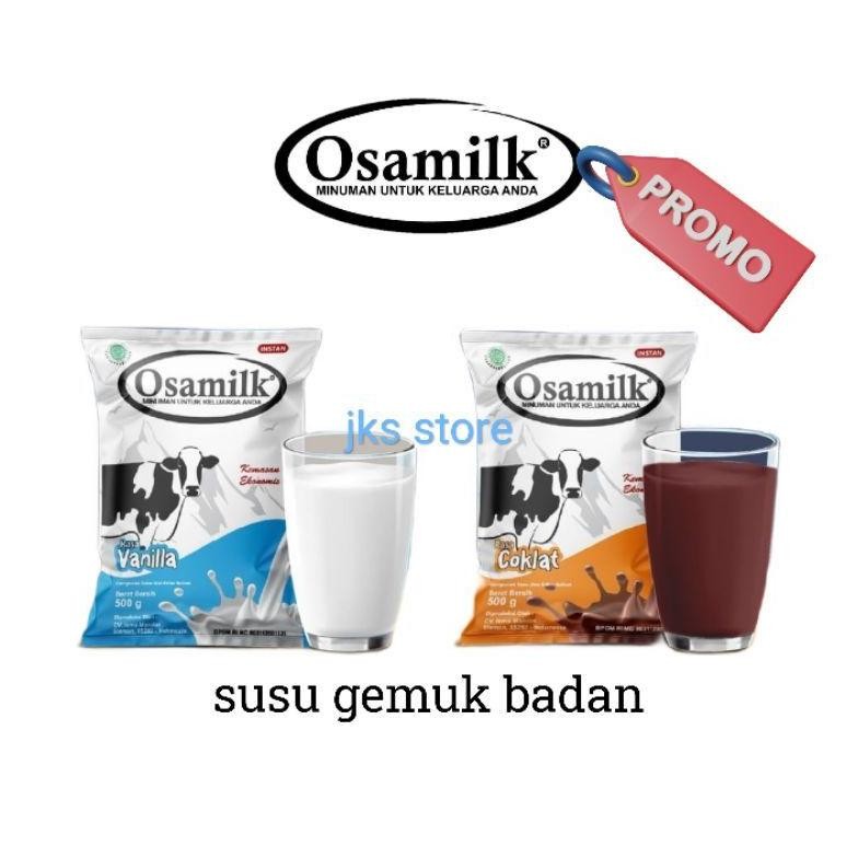 

Bisa Cod Live!! Osamilk 500Gr Susu Gemuk Badan Sehat Bi-13