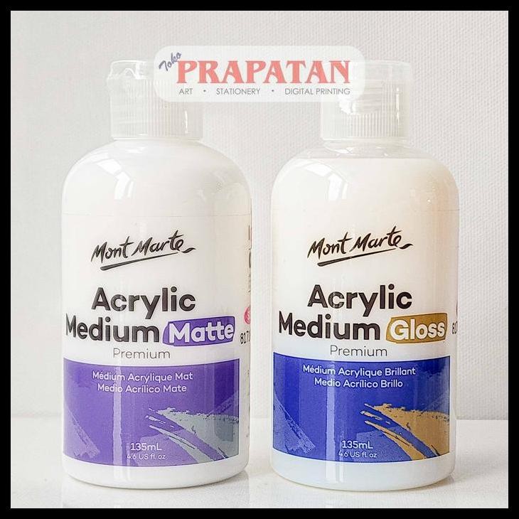 

Mont Marte Acrylic Medium 135Ml | Medium Cat Akrilik Best Quality