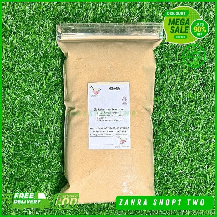 

DAUN SIRIH BUBUK 1KG - REMPAH BU RISMA KUALITAS TERBAIK