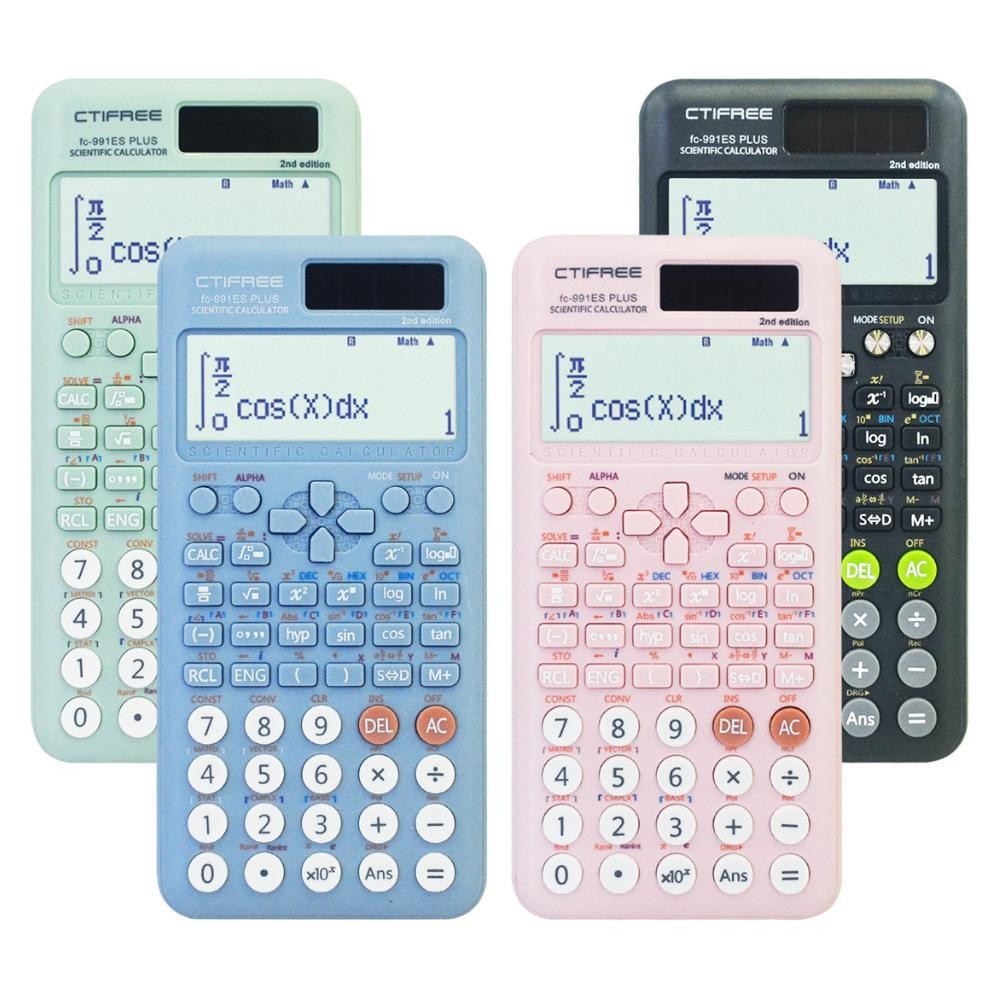

Kalkulator Ilmiah Scientific CTIFREE FC-991ES Plus Calculator 10 Digit Mirip CASIO