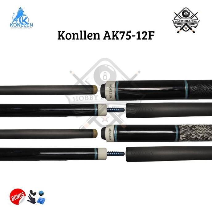 Stick Billiard Konllen AK75-12f Carbon FiberShaft