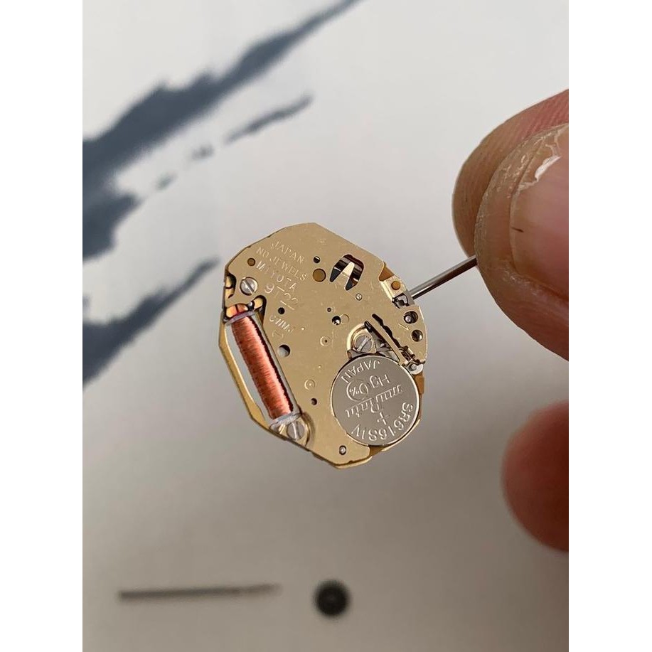 new  Mesin jam tangan original miyota kuning 9T22 2jarum