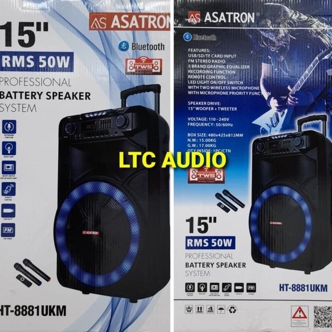 [Expert] PORTABLE WIRELESS ASATRON HT-8881 UKM