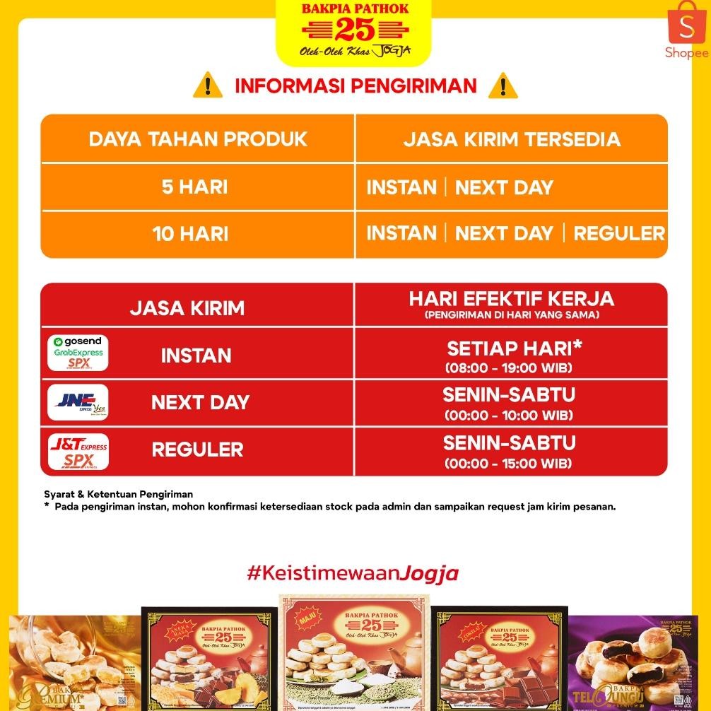 

Cod Bakpia Pathok 25 Original Kacang Hijau | Oleh-Oleh Khas Jogja Oh34