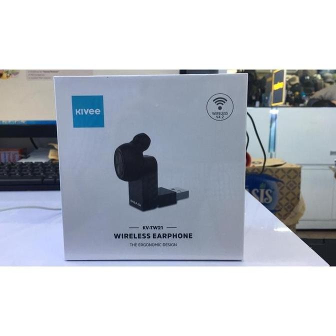 CR - KIVEE KV-TW21 ultra-small Bluetooth headset TERLARIS