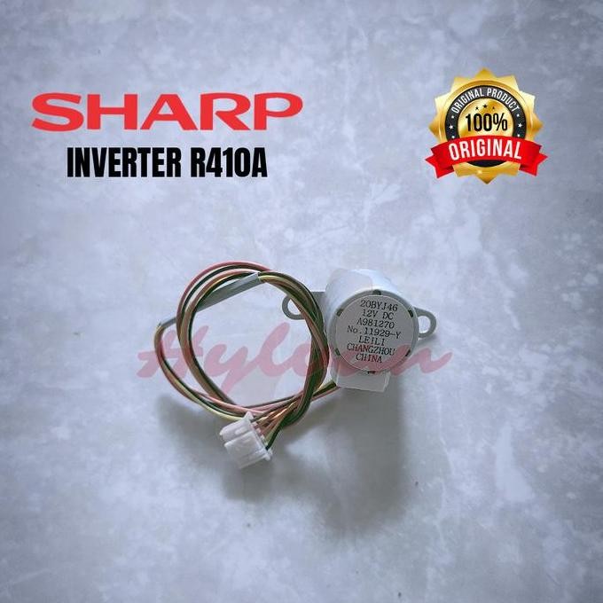 ready MOTOR SWING AC SHARP INVERTER AH-XP5NSY AH-XP7NSY AH-XP9NSY ORIGINAL
