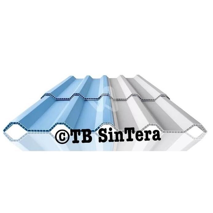 ready Alderon 83 Asli / Twinwall 830 Atap uPVC Kanopi / Canopi