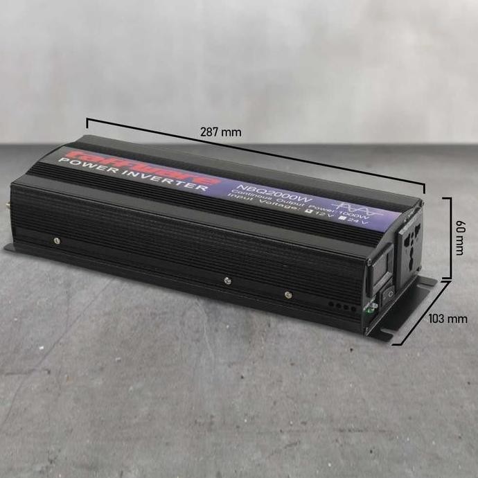 ready Power Inverter 2000 Watt Pure Sine Wave DC 12V AC 220V SUNYIMA PSW