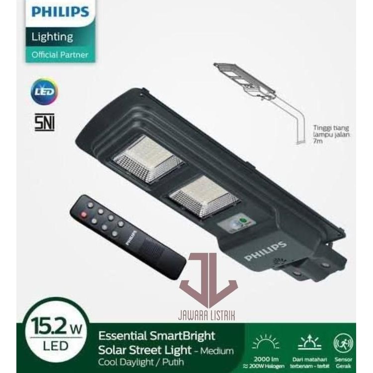 PHILIPS BRC010 15,2 WATT LED10/765 200W PJU SOLAR PANEL TENAGA SURYA