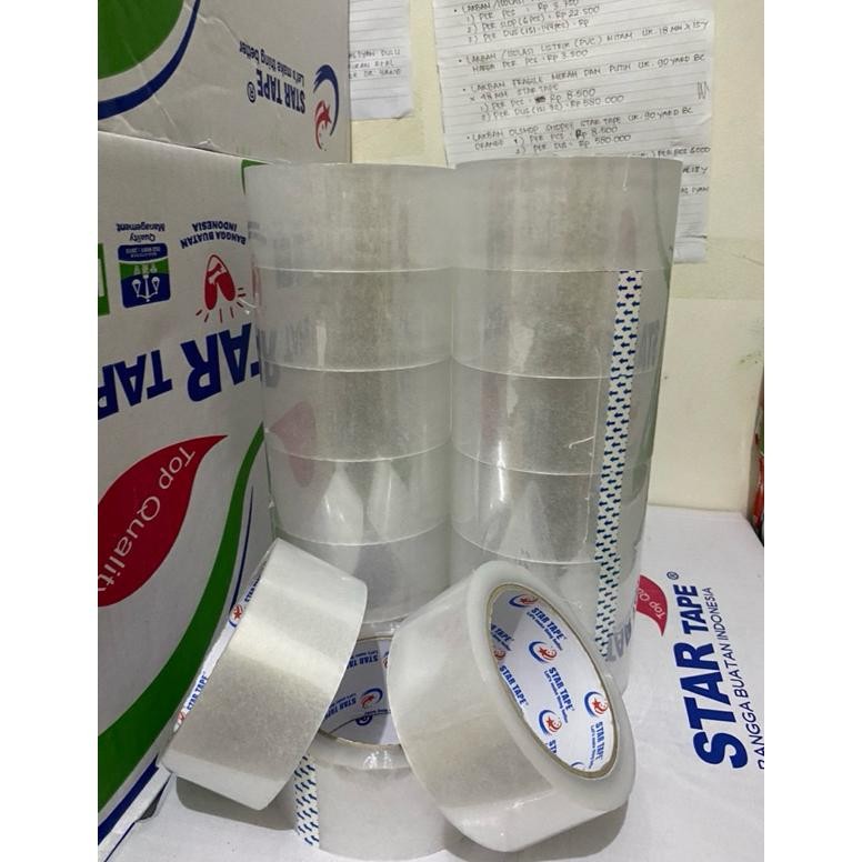 

JH8 Lakban (per 6 pcs) 100 yard x 48 mm startape