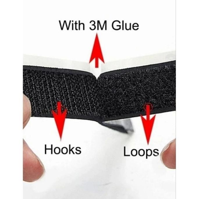 

JH8 Perekat Strap Adhesive 2,5cm 3cm 5cm 10cm Per Meter