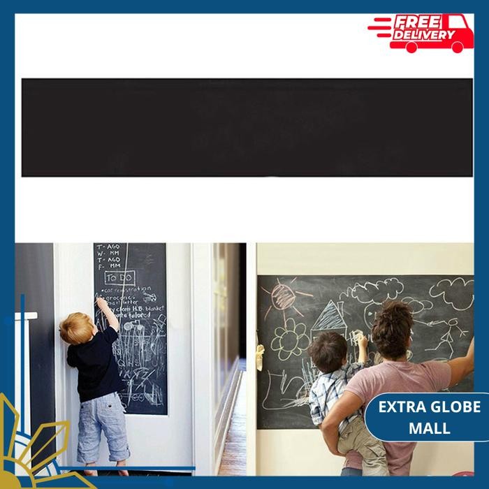 

PAPAN TULIS BLACKBOARD TEMPEL STIKER DINDING KAPUR FLEXIBLE KUALITAS BERKELAS !!