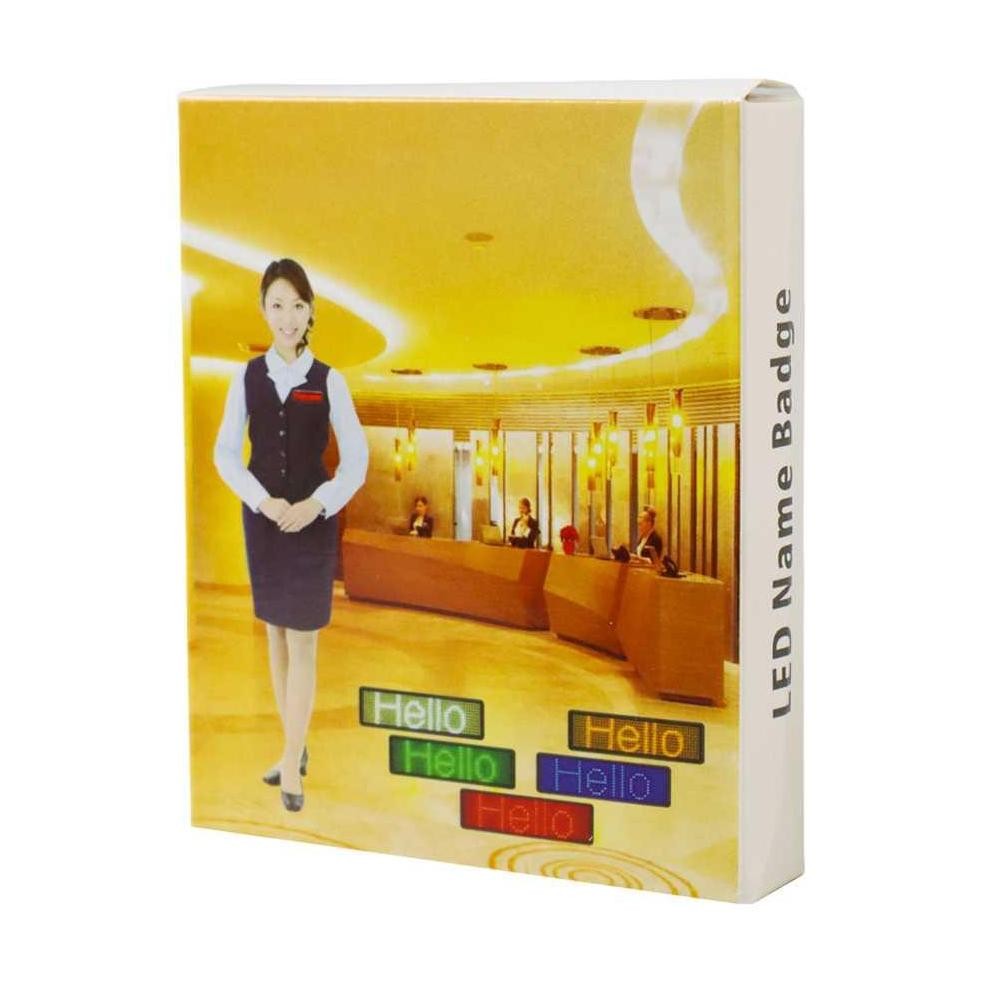 

JH8 Name Tag LED Mini Board Portable with Bluetooth 230 mAh - NB1144