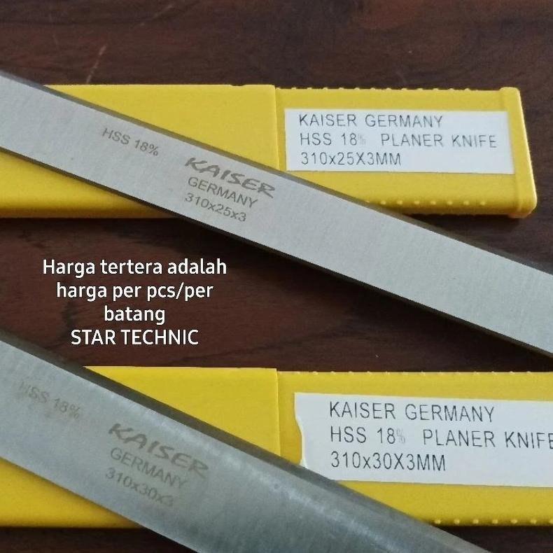 

JH8 31cm HSS PLANER KNIFE KAISER/Pisau serut/ketam kayu/Wood working tools