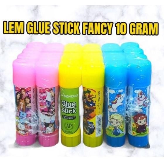 

JH8 (24pc) LEM STIK KECIL 10 gram / GLUE STICK MONTANA 10 GRAM / LEM MURAH MONTANA/ LEM KERTAS NON TOXIC