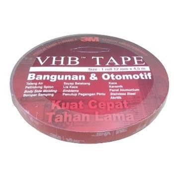 

JH8 Double Tape Perekat Serbaguna 3M VHB lebar 12 mm Dan 24 mm Original