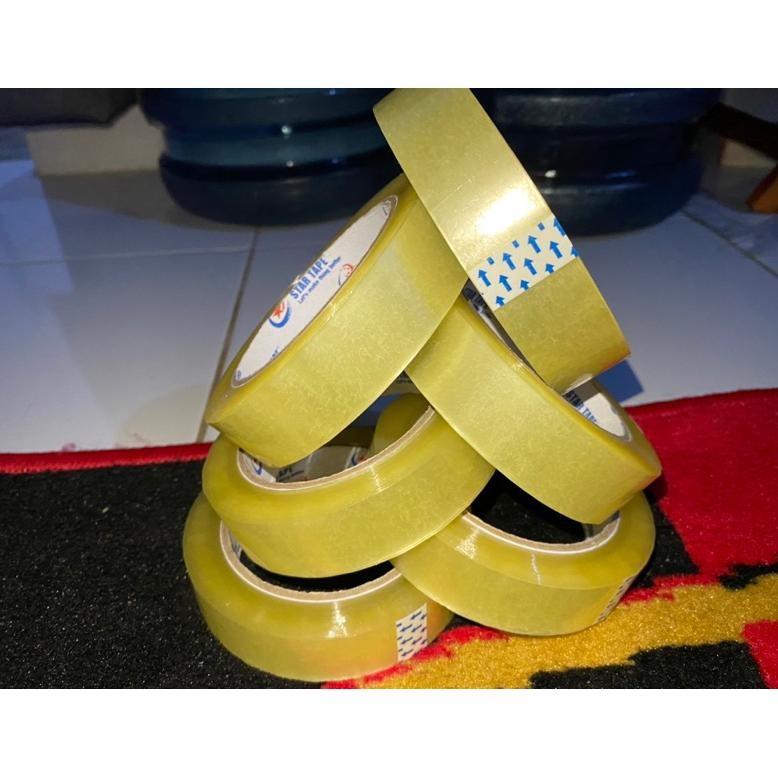 

JH8 LAKBAN OPP (per 1 dus) BENING 24 MM STAR TAPE