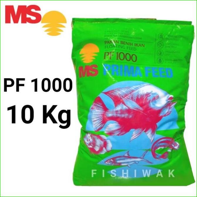 Pf 1000 Karungan / Pf 1000 1 Karung / Prima Feed / Pakan Benih Ikan