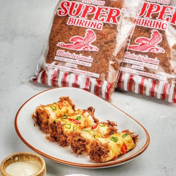

BARANG TERLARIS Abon Sapi Super cap Burung Elang 250 gram | Boyolali | Food | Makanan Dried Snacks abonsapi halal