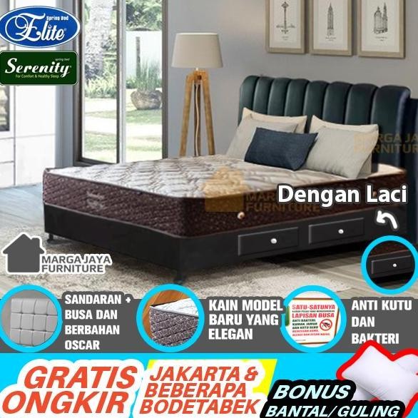 Terlaris Kamar Set Elite Serenity Valentine Lemari Meja Rias Minimalis Ranjang Ready Stok