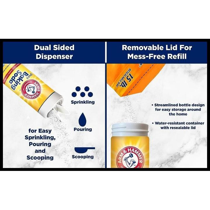 

Terlaris Baking Soda / Soda Kue Arm & Hammer Shaker Pencuci Buah Sayur 340g Best Seller