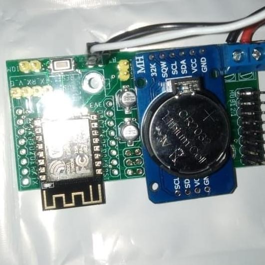 Controller Jam Running Text Sholat