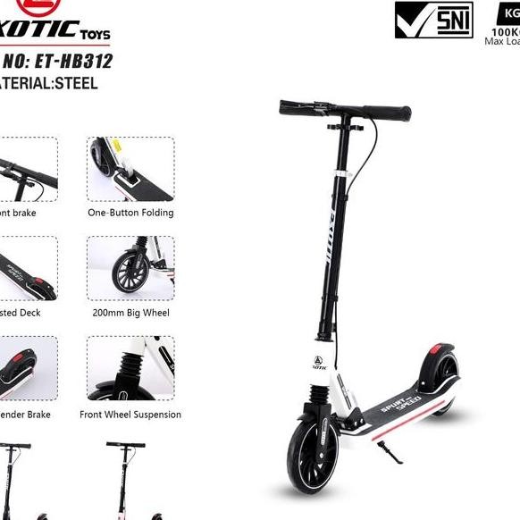 Scooter Skuter O Lipat Dewasa Dan Anak Roda Besar