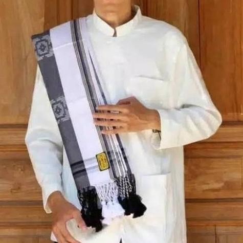 Sorban Wadimor Subaiyah Doby Zebra Hitam Putih Rida Habib Surban Habib