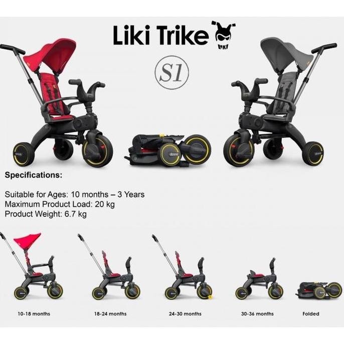 DOONA LIKI TRIKE / SEPEDA ANAK ANAK