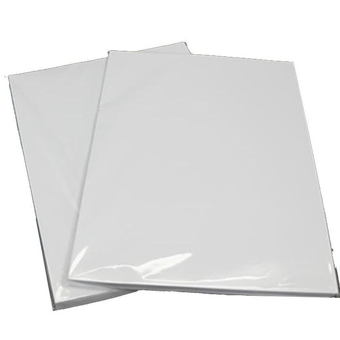 

JH8 kertas sticker stiker glossy tahan air vinyl bisa cetak di semua printer tinta dan printer (ISI 20)