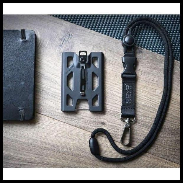 

Terlaris Bundle Govo Badge Id Card Holder + T3 Lanyard Plastic Good Quality