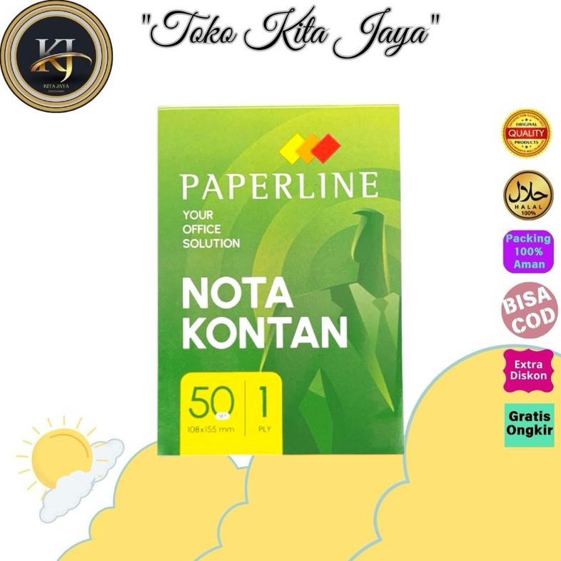 

JH8 Nota 1 ply paperline kecil