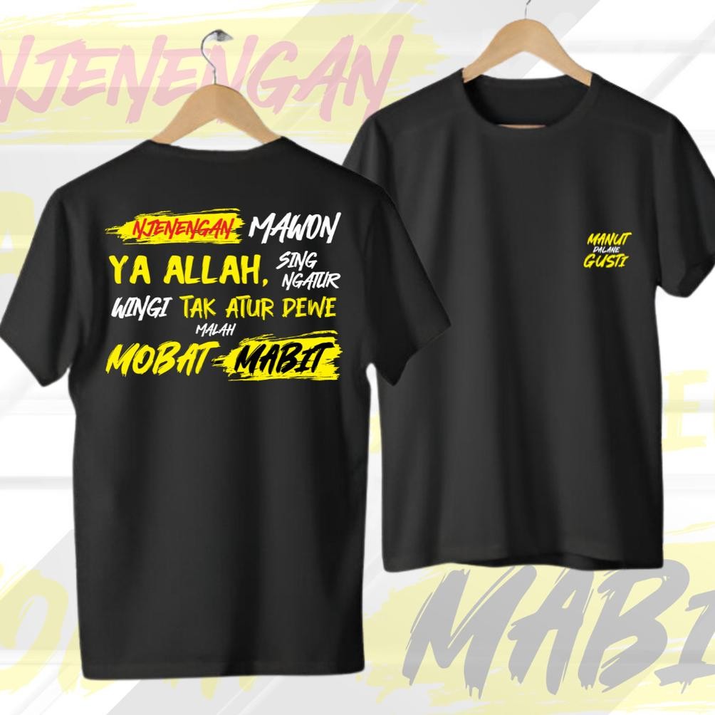 Terbaru Kaos Manut Dalane Gusti Njenengan Mawon Sing Ngatur