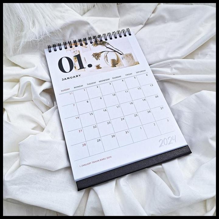 

Terlaris Kalender Meja Minimalis 02 Premium / Desk Calendar Aesthetic Good Quality