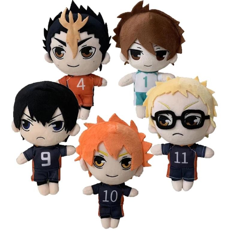 PROMO MURAH 20CM Haikyuu Plush Doll Anime Volleyball Soft Stuffed Doll Haikyuu Hinata Shoyo Tobio Ka