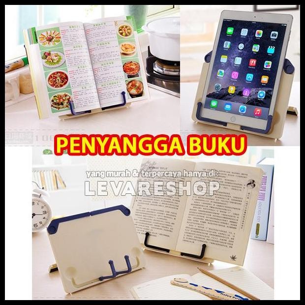 

Terlaris Penyangga Buku Berdiri + Tuas Penahan Lembar Halaman Saat Membaca Good Quality