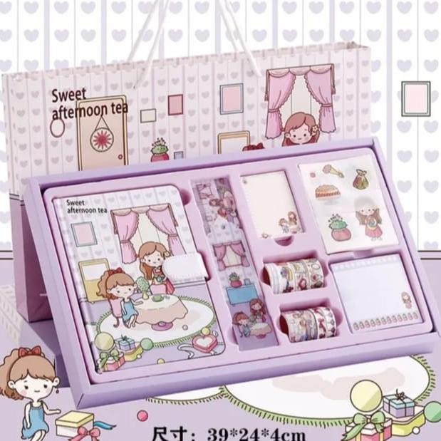 

JH8 JURNAL 7 IN 1 SWEETHEART CAKE SHOP JURNAL SWEET HEART (1 NOTEBOOK HARDCOVER , 2 SET WASHI TAPE , 2 SET STICKY NOTES , 1PEMBATAS BUKU ,1 STIKER ANTI AIR ) PAKET JURNAL 1 SET ISI 7 PCS PAKET MURAH BUKU HARIAN ALAT TULIS ESTETIK LETTERING ATK MURAH BISA