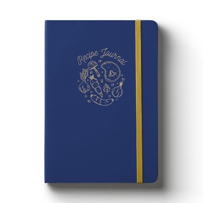 

A5 Recipe Journal Blue