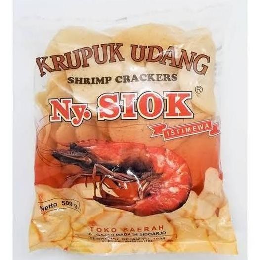 

Kerupuk Udang Ny Siok Oval 500Gr