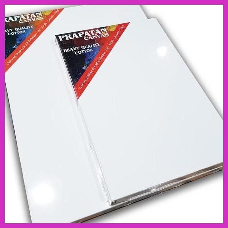 

( SEKOLAH / LUKIS ) SALE KANVAS LUKIS PRAPATAN + SPANRAM (60X80CM) (SENI / MENGGAMBAR / ART / KERAJINAN ) GOOD QUALITY