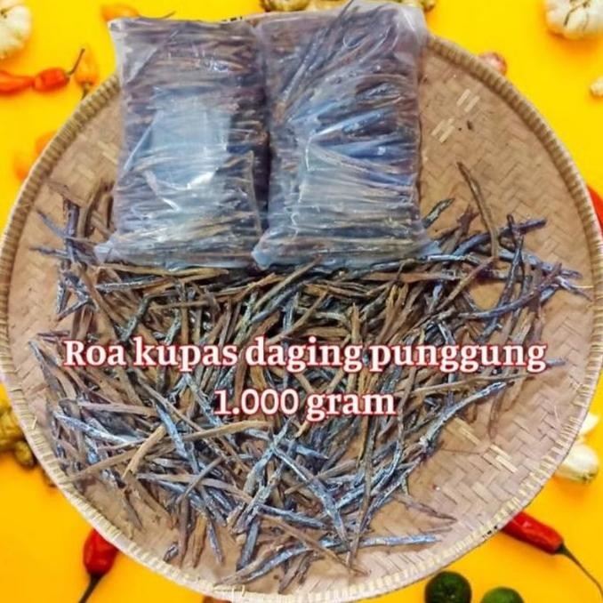 

Ikan Roa Kupas 1.000 Gram / Roa Kupas / Ikan Roa Asap / Ikan Roa