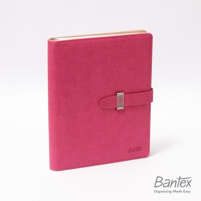 

Bantex Agenda Planner Cover Kulit Pink | Pink Leather Notebook Diary Calendar Book #7491 19