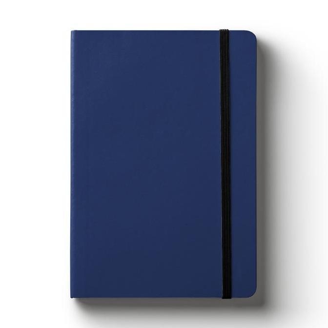 

Papermark Notebook Hard Cover A5 Lined Blue